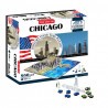  Jigsaw Puzzle CHICAGO 4D Cityscape