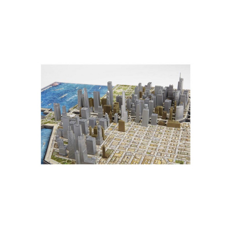 SCIENTIFIC-FRANCE Jigsaw Puzzle CHICAGO 4D Cityscape