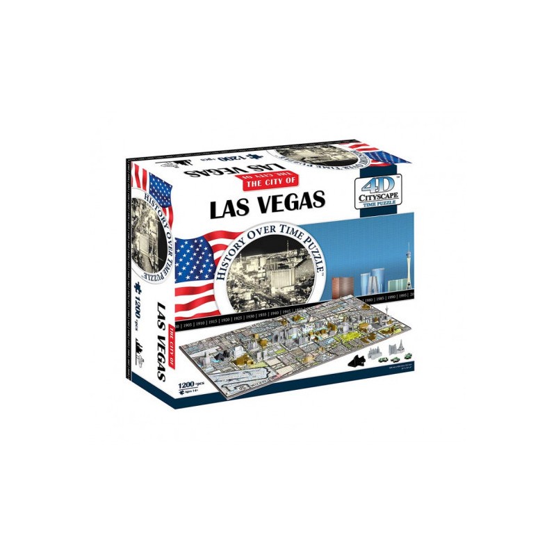 Puzzle Jigsaw Puzzle Las Vegas 4D Cityscape