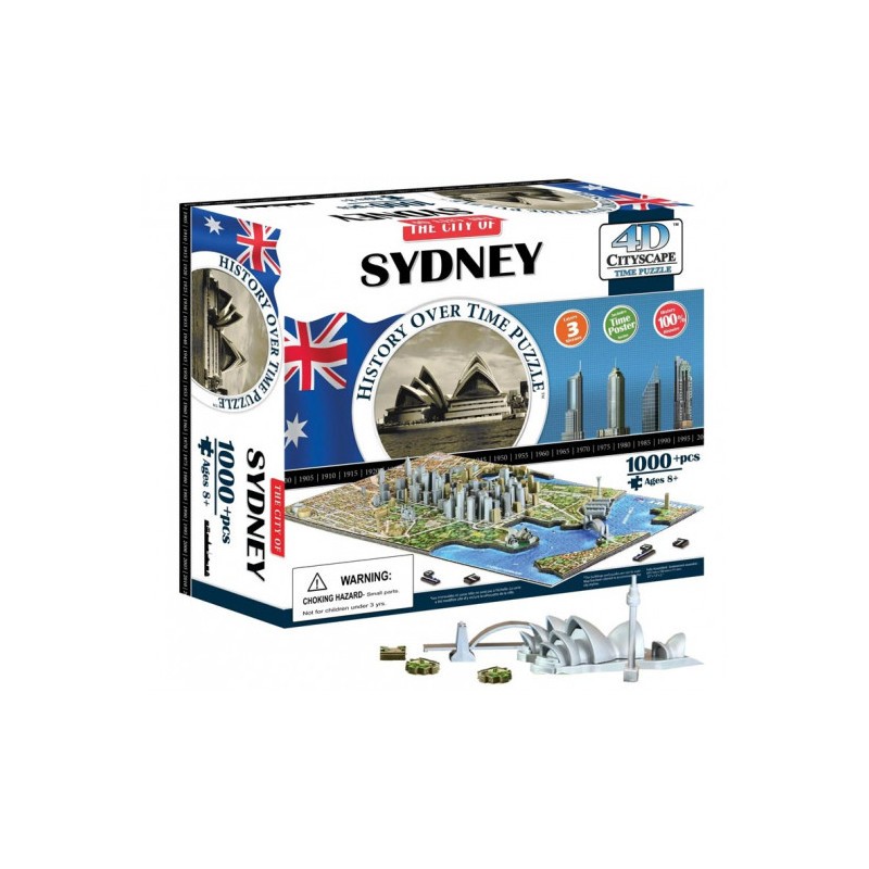 Puzzle Jigsaw Puzzle Sydney 4D Cityscape