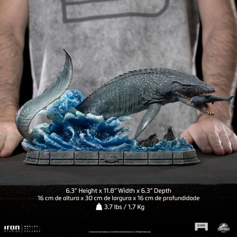 Jurassic World Icons Mosasaurus 16 cm