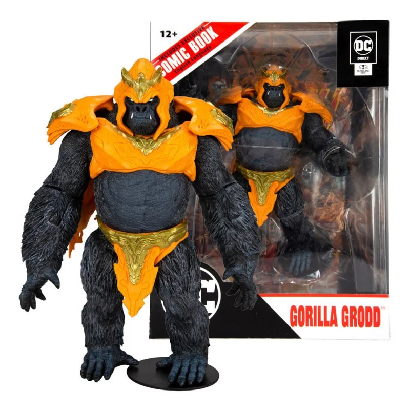 DC Direct Megafigs et comic book Page Punchers Gorilla Grodd (The Flash Comic) 30 cm