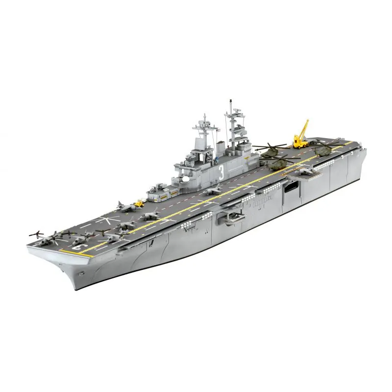 MODEL SET ASSAULT CARRIER USS WASP CLASS