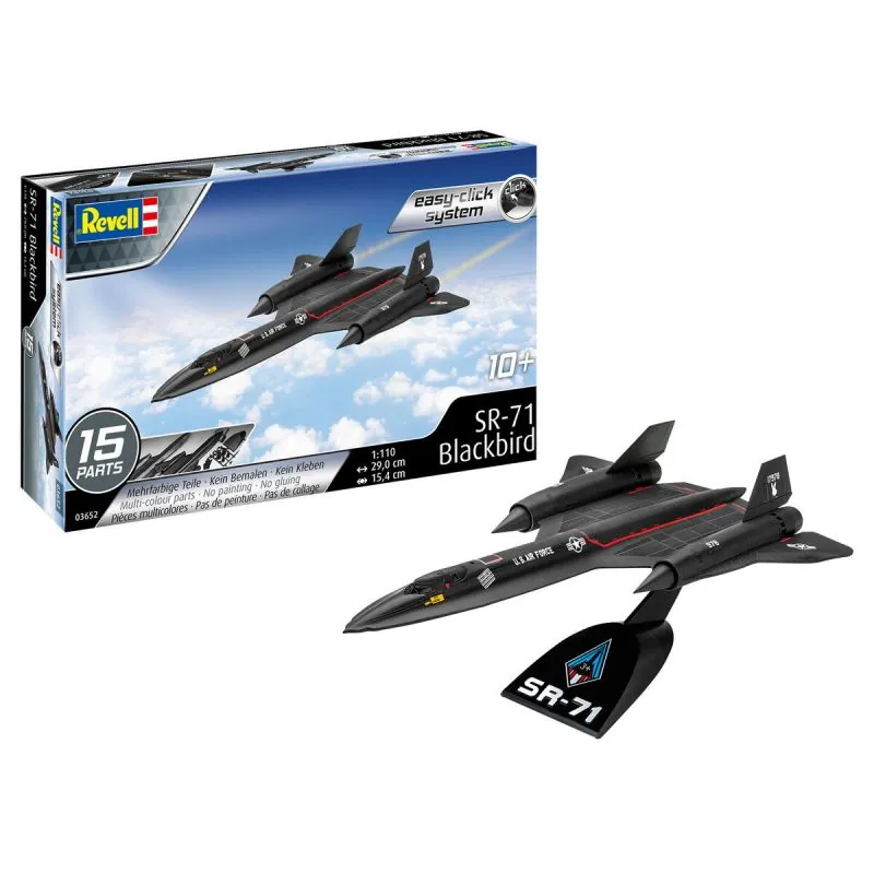 MODEL SET LOCKHEED SR-71 BLACKBIRD