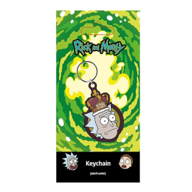  RICK AND MORTY KING OF ST KEYCHAIN
