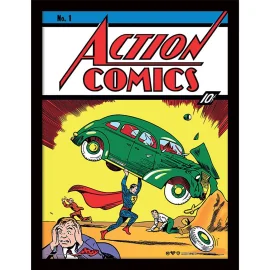 SUPERMAN ACTION COMICS1 COLLECTOR PRINT