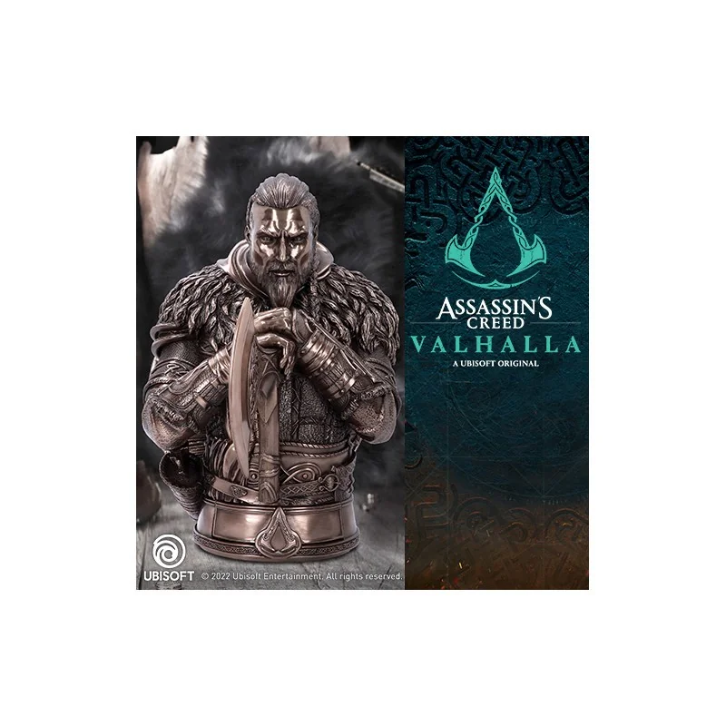  Nemesis Now Officially Licensed Assassin's Creed Valhalla Eivor  Bust, Multi Coloured, 32cm : Home & Kitchen