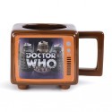 DOCTOR WHO RETRO TV HEAT CHANGE MUG