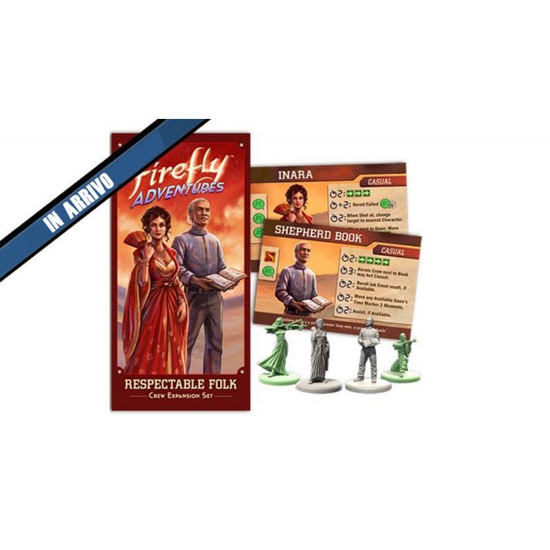 FIREFLY B&B BOOK & INARA EXPANSION SET