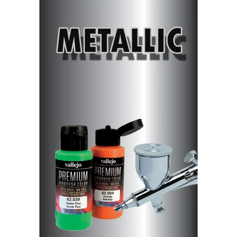 PREMIUM AIRBRUSH 62053 METALLIC BLACK