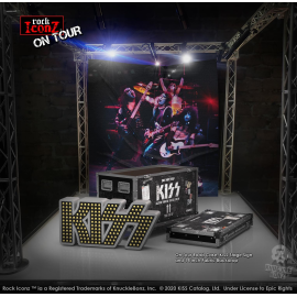 Rock Iconz on Tour : KISS - Alive Road Case avec panneau de scène et décor de scène