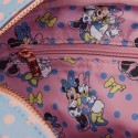 Disney Loungefly Sac A Main Minnie Pastel Color Block Dots