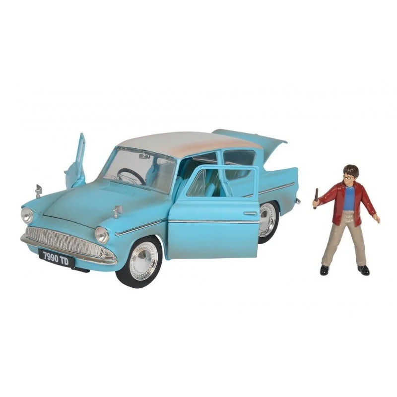 Harry Potter : 1959 Ford Anglia et Harry Potter à l'échelle 1/24