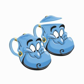 Disney : Aladdin - Mug en forme de Génie avec couvercle
