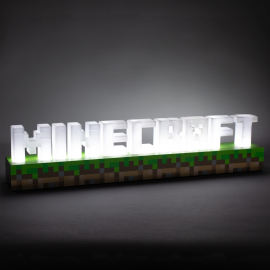 Minecraft : lumière du logo
