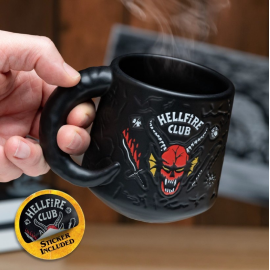 Stranger Things : Tasse en relief Hellfire Club Demon