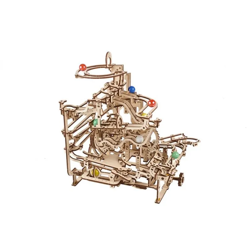 UGEARS Modèles Mécaniques: CIRCUIT à BILLES PALAN à ÉTAGES