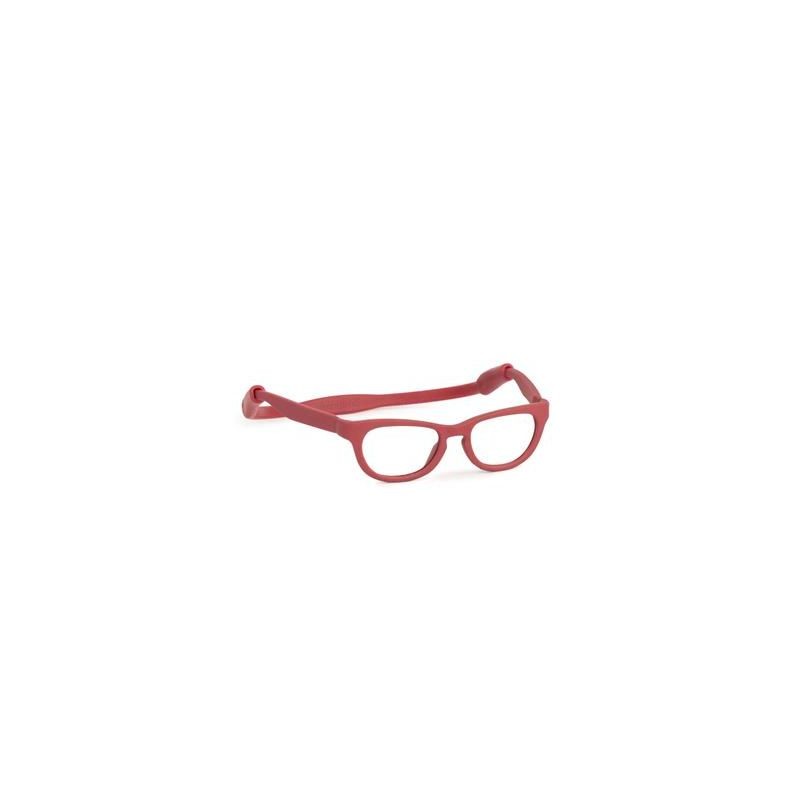 ML Poppen: LUNETTES pour poupées, rouge