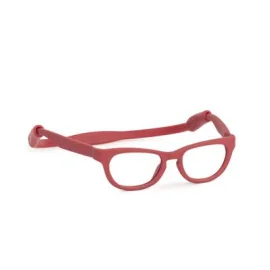 ML Poppen: LUNETTES pour poupées, rouge