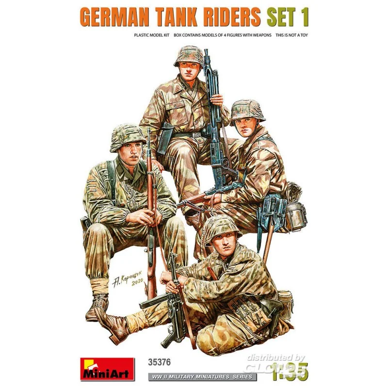 German Tank Riders Set 1