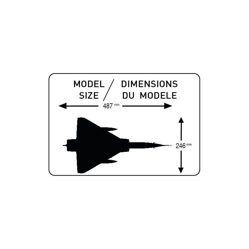 Maquette à monter Mirage IV P - 1/48e