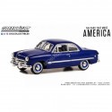 Miniature FORD 1949 "THE CARS THAT MADE AMERICA (2017 - 2022)" BLEUE METALIQUE
