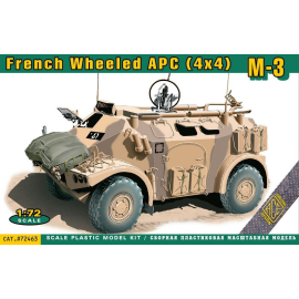 Véhicule de transport de troupes blindé à roues français M-3 (4x4)