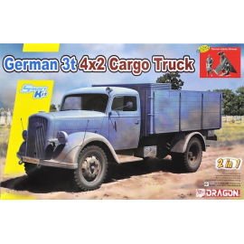 Maquette Camion cargo allemand 3t 4x2