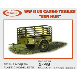 Maquette BEN HUR' US Cargo Remorque WWII