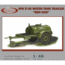 Maquette Remorque citerne à eau BEN HUR' WWII US
