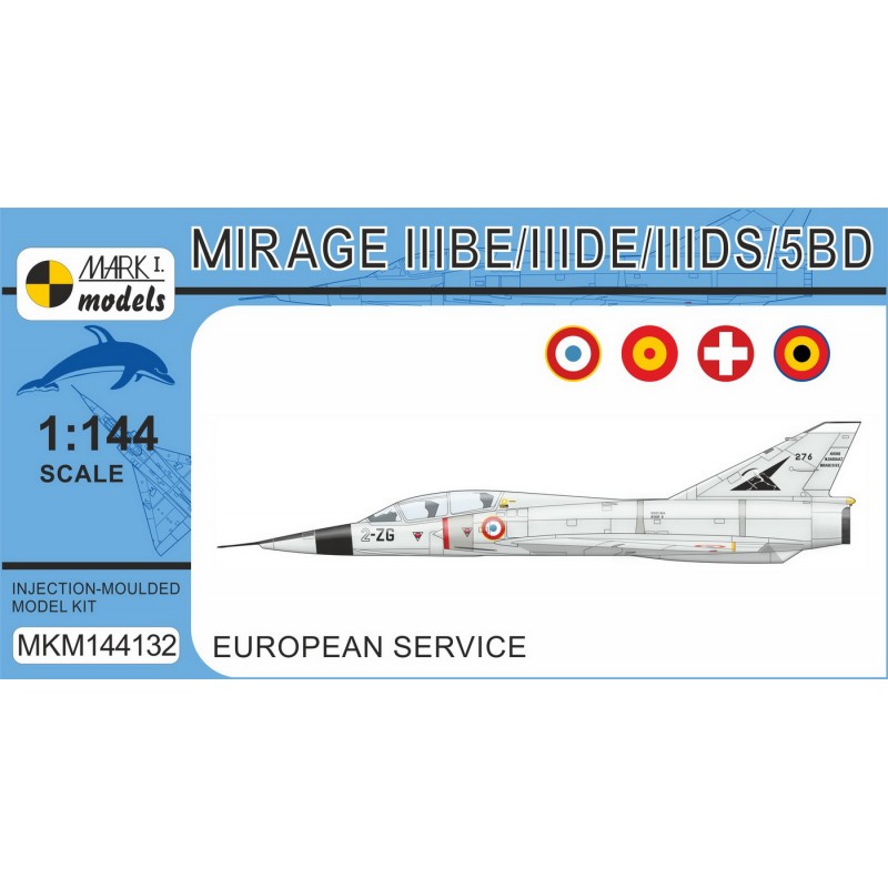 Dassault Mirage IIIBE/DE/DS/5BD Biplace 'Service Européen'