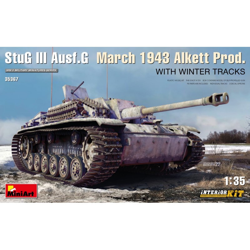 Sturmgeschutz/StuG.III Ausf.G mars 1943