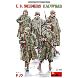 Figurine Vêtements de pluie des soldats américains