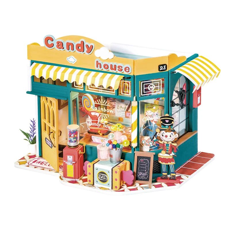 Maquette Rolife Rainbow Candy House chez 1001hobbies (Réf.158)