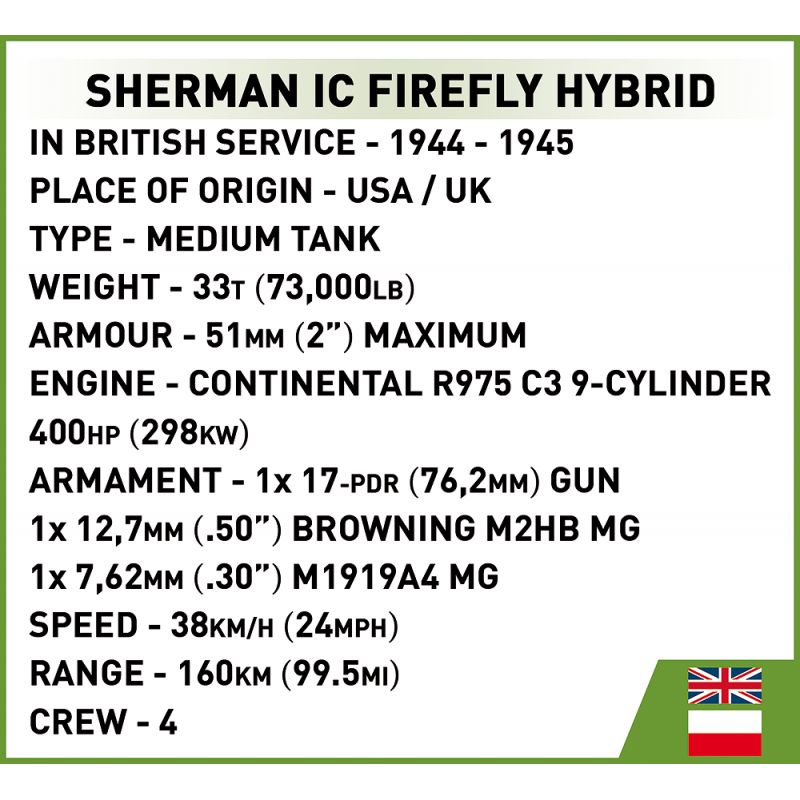 SHERMAN IC FIREFLY HYBRID