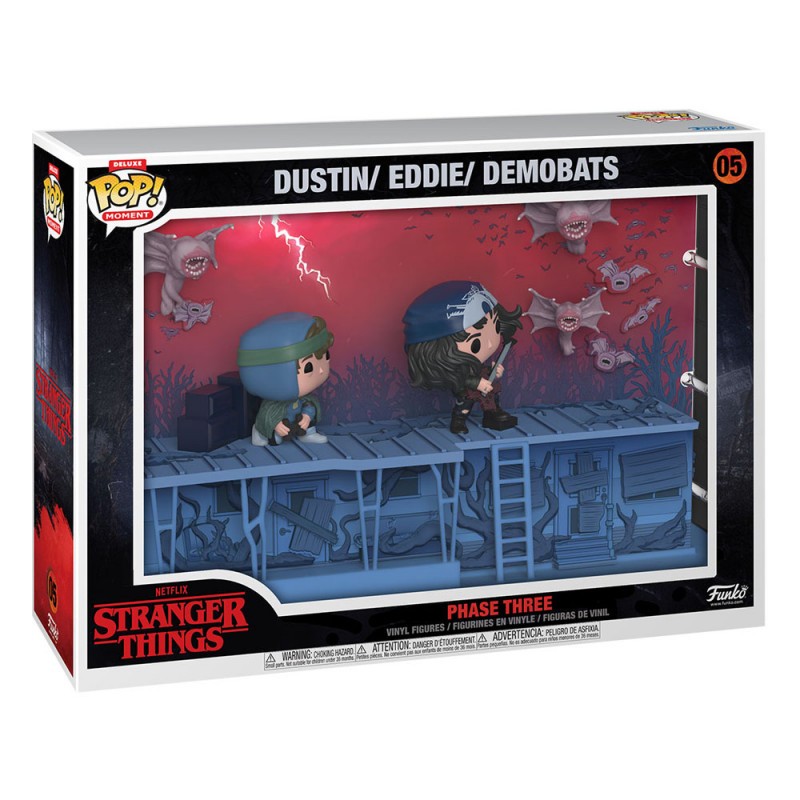 Figurine Stranger Things pack 2 POP Moments Deluxe Vinyls Phase Three