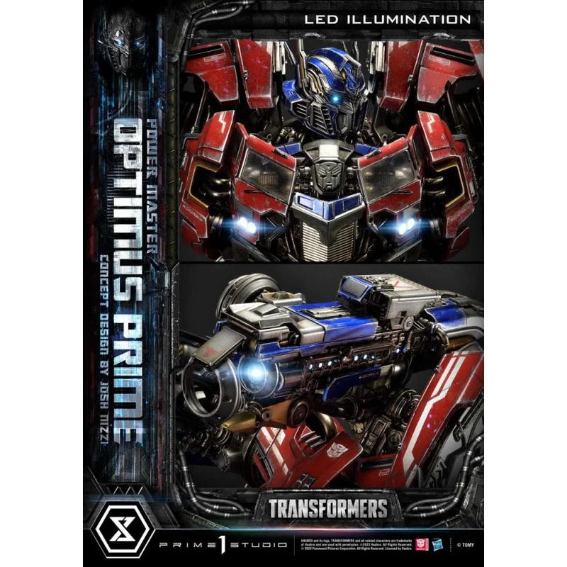 Transformers Museum Masterline Powermaster Optimus Prime Concept by Josh Nizzi 95 cm