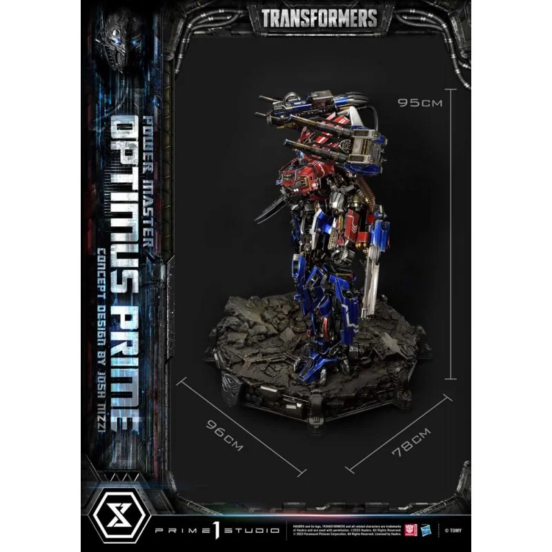 Transformers Museum Masterline Powermaster Optimus Prime Concept by Josh Nizzi 95 cm