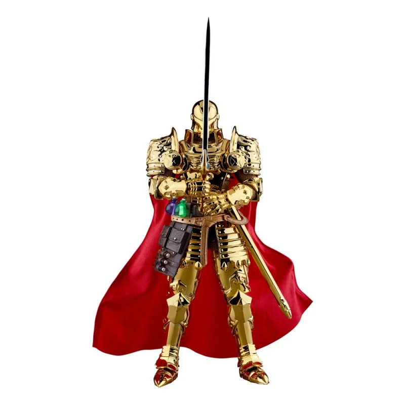 Marvel Dynamic Action Heroes Medieval Knight Iron Man Gold Version 20 cm