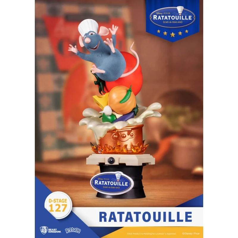 Ratatouille D-Stage Diorama Remy 15 cm