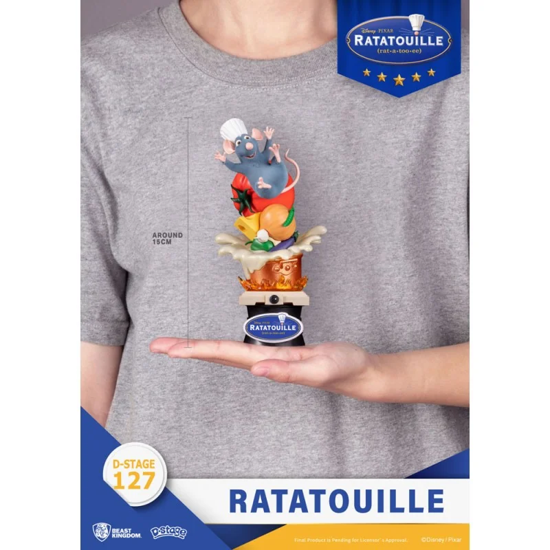 Ratatouille D-Stage Diorama Remy 15 cm