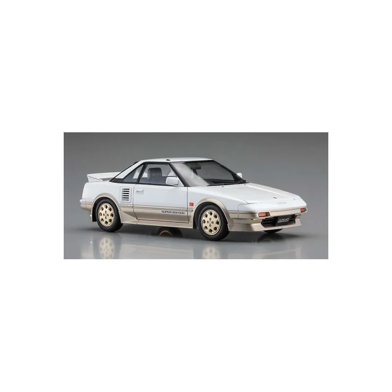 Maquette plastique de voiture Toyota MR2 (AW11) Super Edition 1:24