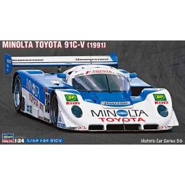 Maquette plastique de voiture Minolta Toyota 91C-V HC56 1:24