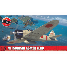 Maquette avion Mitsubishi A6M2b Zero