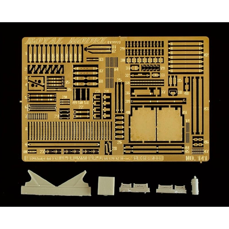 Royal Model: 1/35; Brummbar (for Dragon kit)