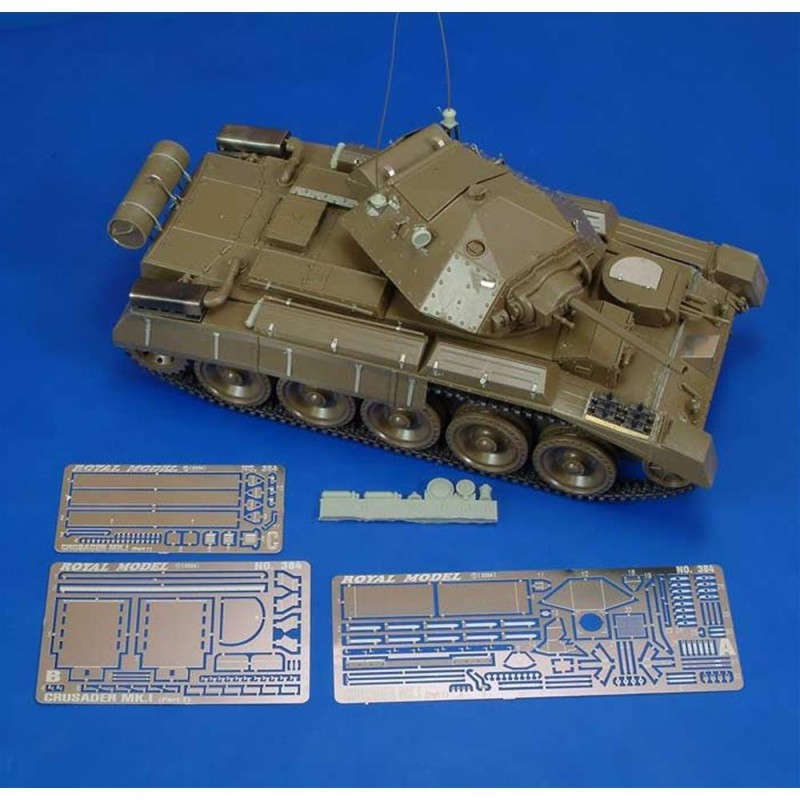 Royal Model: 1/35; Crusader MK 1 part 1 (for Italeri kit)