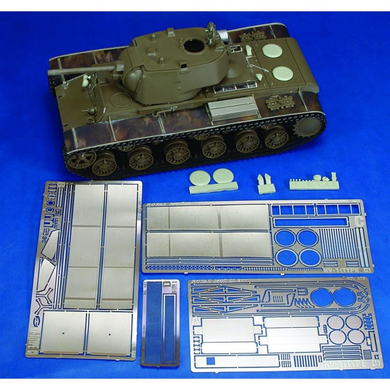 Royal Model: 1/35; KV-1 Type C (for Tamiya kit)