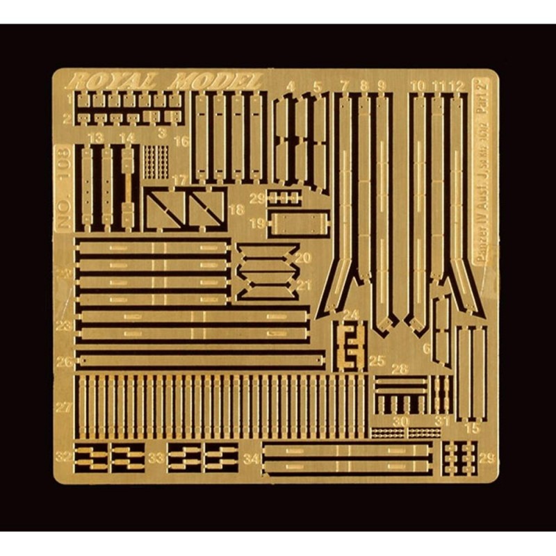 Royal Model: 1/35; Panzer IV J part 2 (for Tamiya kit)