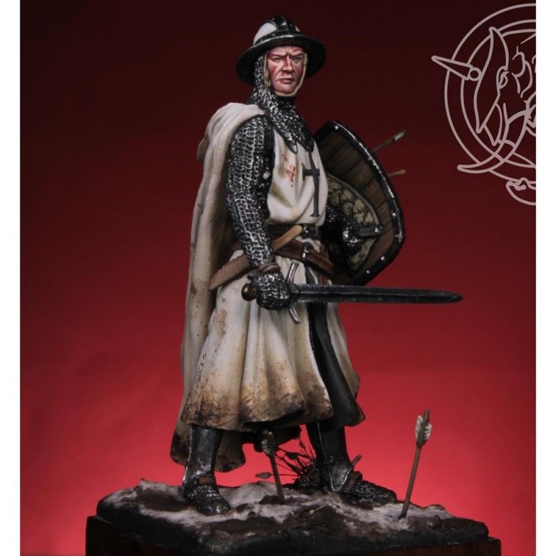 ROMEO MODELS: 54 mm. ; Templar / Teutonic Knight XIII cent. (with two helmets)