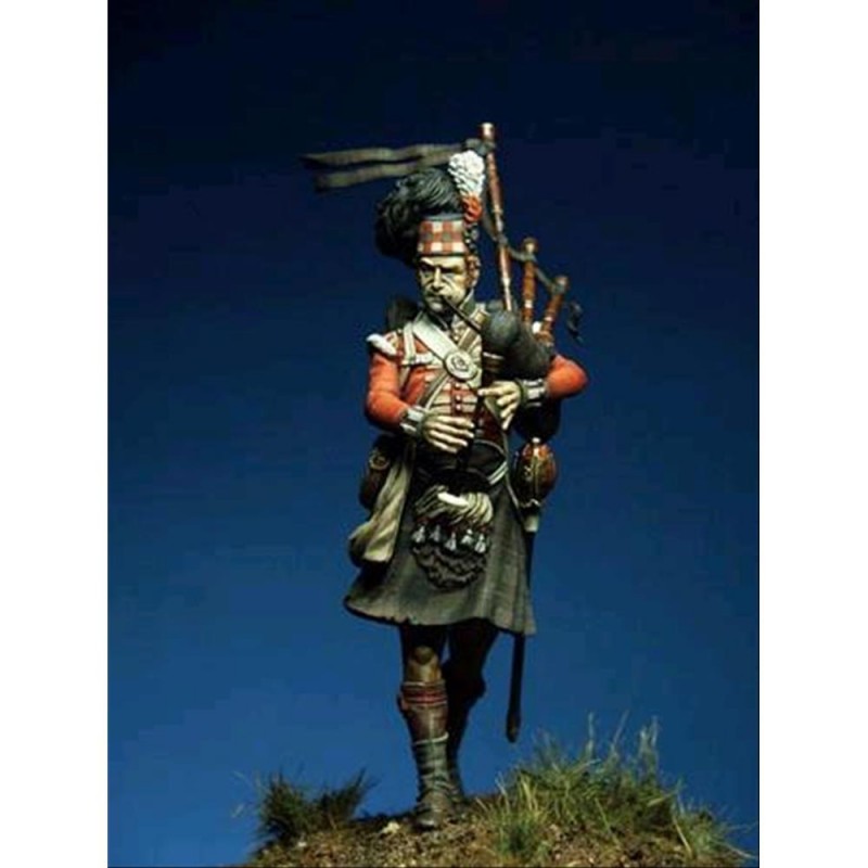 ROMEO MODELS: 75 mm. ; 79th Rgt. of Infantry "The Cameron Highlanders" Piper Kenneth